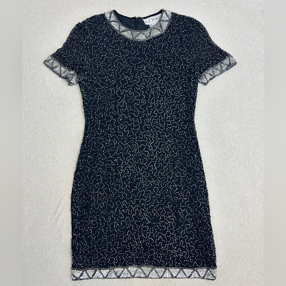 AJ Bari 80s sequin dress